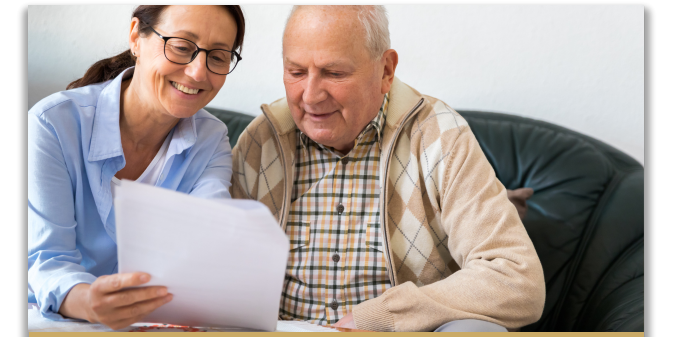 An elderly parent appoints their adult child as Power of Attorney to handle financial matters